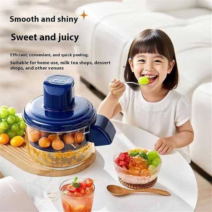Fruit and vegetable peeler with transparent bowl